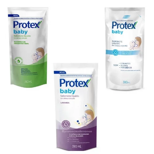 Sabonete Líquido Refil Protex Baby 380ml