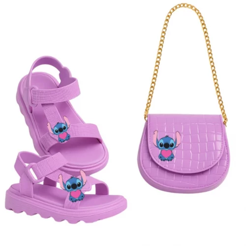 🛍️Sandália Infantil Menina Confortável Com Bolsinha Elegante Estilosa
