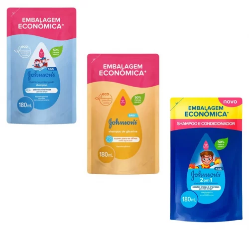 Shampoo Johnson's Refil 180ml