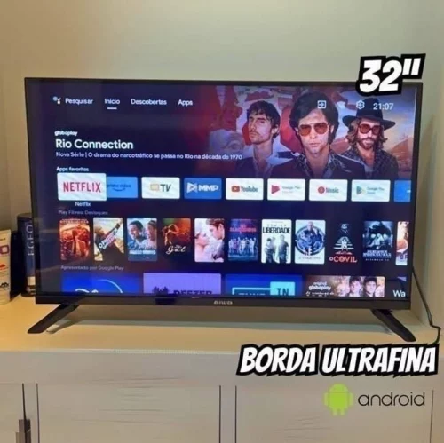📺 Smart 32'' Aiwa! 🏃‍♀️🏃‍♂️ Aproveita o cupom e garante! Desconto no pix