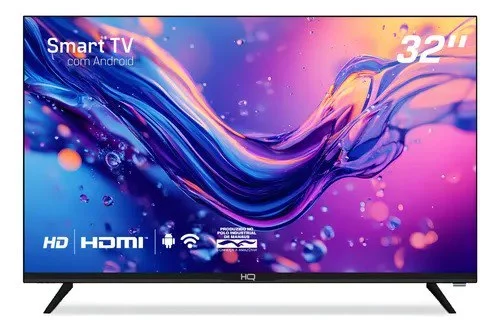 _📺 Smart TV HQ 32" HD com Android 12 e design slim_