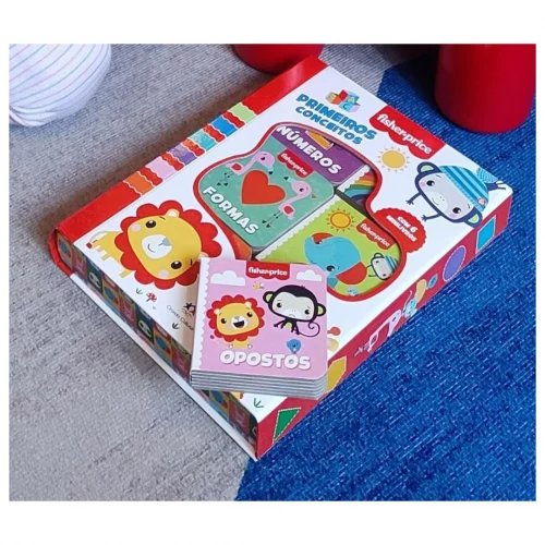 6 Livrinhos Fisher-Price - Primeiros conceitos