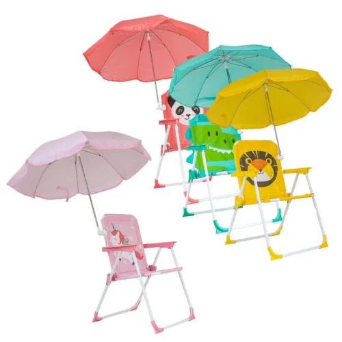 A diversão na praia agora vem com conforto e estilo para os pequenos! 😎🏖️