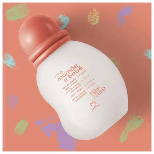 Água de Colônia Mamãe e Bebê para Mamãe 100 ml