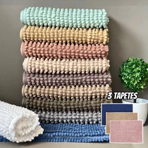 Aproveita! 🥰 Super macio! 👣 Kit c/3 em Microfibra!
