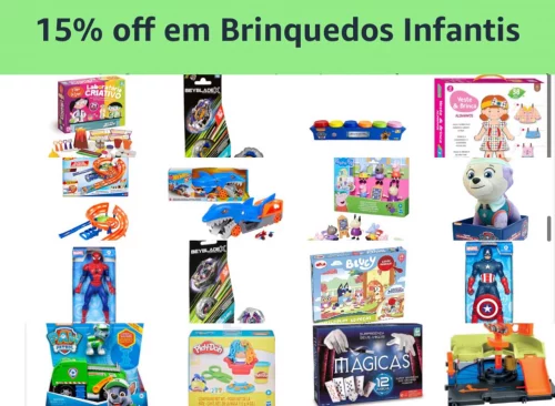 APROVEITE O CUPOM E GARANTA O PRESENTE DA SUA CRIANÇA 🎁