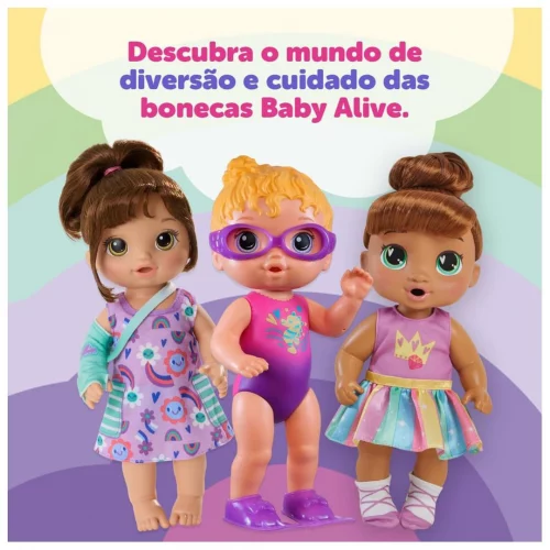Baby Alive, Boneca, 26 cm - A partir de 3 Anos