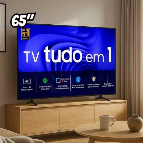 BAIXOU MUITO!! 🏃‍♂️ Qualidade TOP! Smart TV de 65 Polegadas 📺 Cinema em Casa!