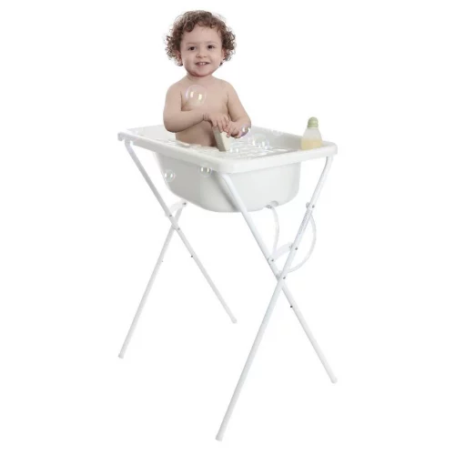 Banheira Ofurô com Suporte Dobrável 34L