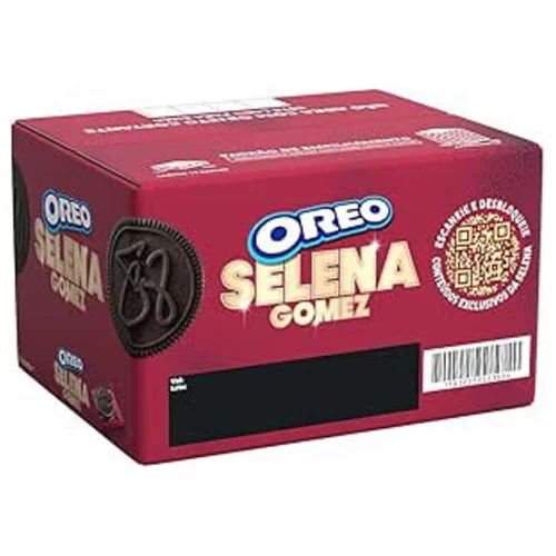 Biscoito Oreo Selena Gomez Pacote - Caixa com 48 unidades de 90g