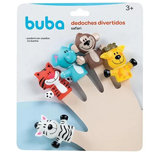 Buba Dedoches Divertidos Safari Colorido