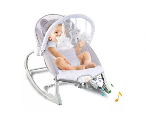 Cadeira De Descanso Musical Urso Polar Até 18kgs