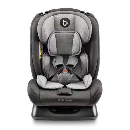 Cadeira Para Auto 0-36 Kg Litet Mass Preta e Cinza - BB458