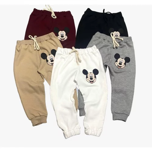 Calça moletom infantil  menino Flanelada Tamanho Rn  ao 6 anos