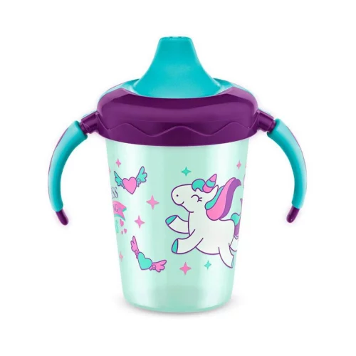Caneca de Aprendizado Antizavamento Lillo Magia Estampa Menina 207ml