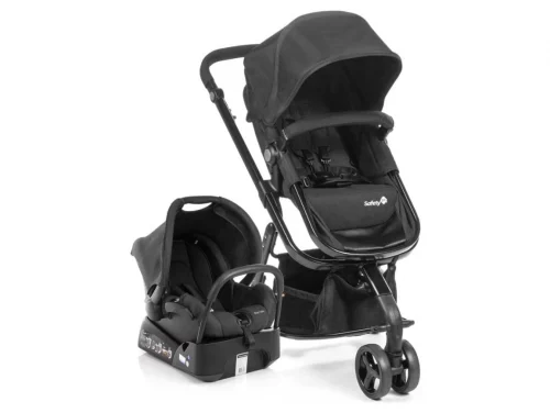 Carrinho Travel System Moisés + Bebê Conforto + Base Mobi - Safety 1st