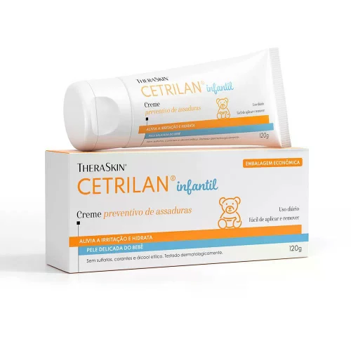 Cetrilan Creme Protetor Previne Assaduras 120g - Theraskin