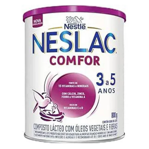 Composto Lácteo Nestlé Neslac Comfor 800g