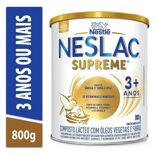 Composto Lácteo Nestlé Neslac Supreme Lata 800g