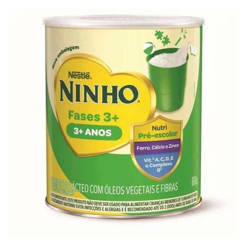 Composto Lácteo Ninho Fases 3+ com 800g