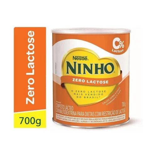 Composto Lácteo Ninho Fort+ Zero Lactose 700g