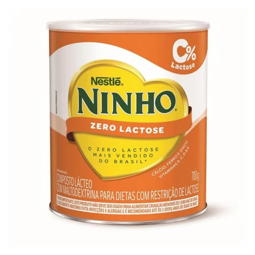 Composto Lácteo Ninho Fort+ Zero Lactose 700g