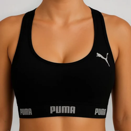 CONFORTO E ALTA SUSTENTAÇÃO PARA SEUS EXERCÍCIOS COM O TOP PUMA 🏋️