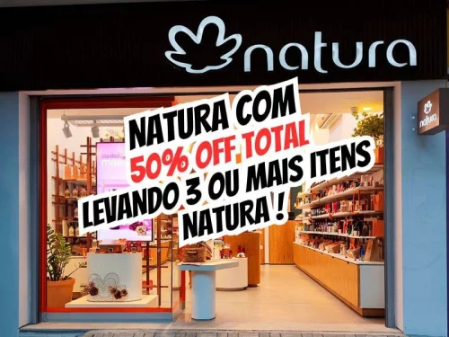 CORRE APROVEITAR !!! CUPOM 20% OFF !!!  LEVANDO 3 OU MAIS, O Desconto É Progressivo!!! 50% OFF TOTAL COM CUPOM!!!! #Natura