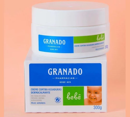 Creme Assaduras Bebê Pele Sensíveis Granado 300g