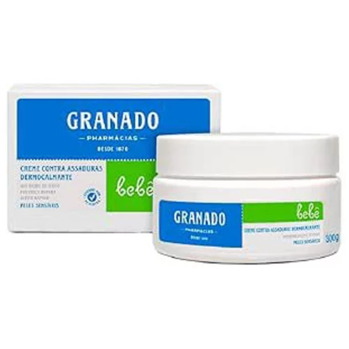 Creme Assaduras Dermocalmante Bebê Pele Sensíveis, Granado, 300g