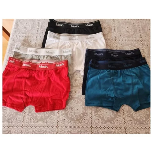 Cueca INFANTIL Boxer Mash 100% Algodão Hipoalergênico Respirável