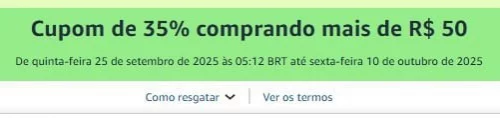 Cupom de 35% OFF em Fraldas na Amazon