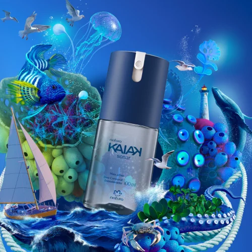 Desodorante Corporal Kaiak Sonar Masculino 100 ml