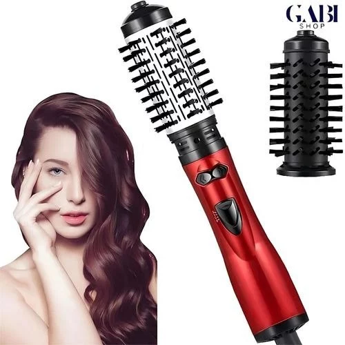 🧡 Escova Rotativa Elétrica Secador de cabelo Professinal 2 em 1