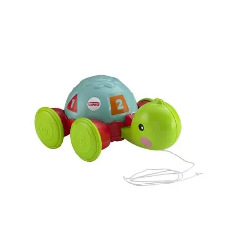 Fisher-Price Brinquedo para Bebês Empurra Tartatuga para crianças a partir de 1 ano