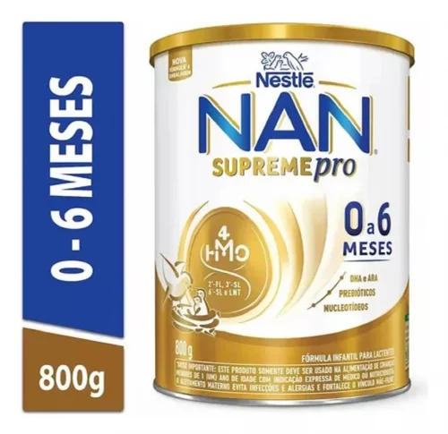 Fórmula Infantil Nan Supreme Pro 0 a 6 meses 800g