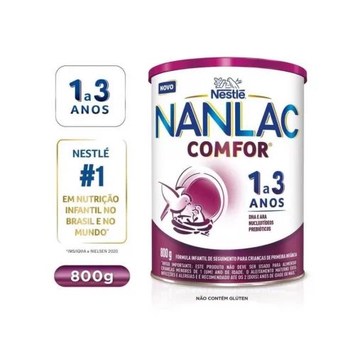 Fórmula Infantil Nanlac Comfor 800g