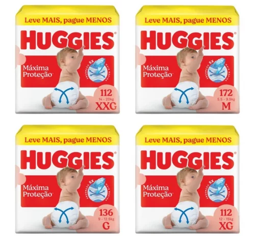 Fralda Huggies Supreme Care