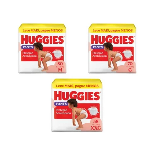 Fralda Huggies Supreme Care Pants