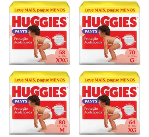 Fralda Huggies Supreme Care Roupinha