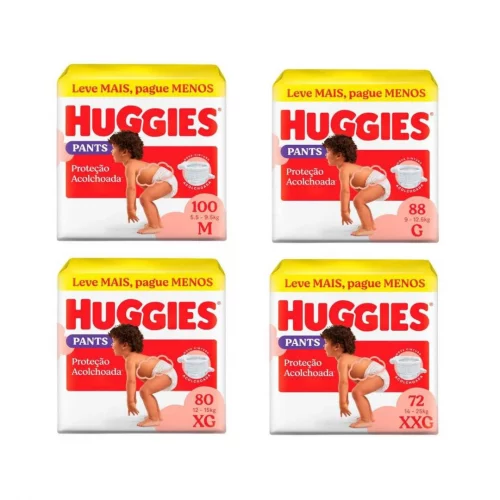 Fralda Huggies Supreme Care Roupinha