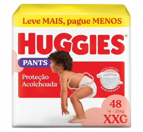 Fralda Huggies Supreme Care Roupinha XXG 48 unidades