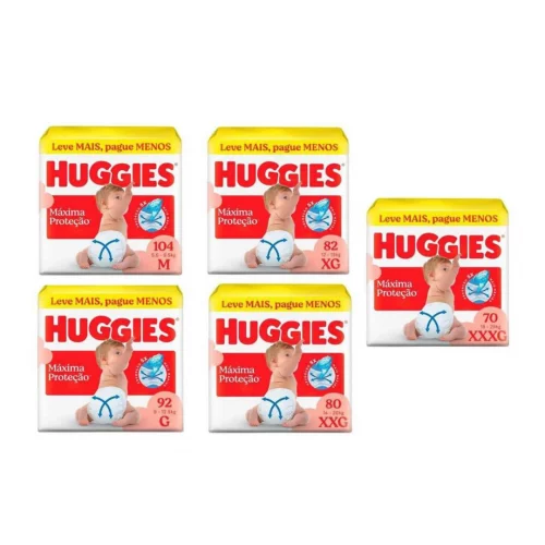 Fralda Huggies Supreme Care