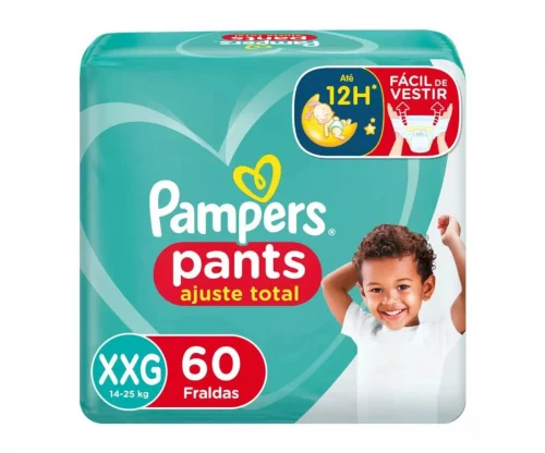 Fralda Pampers Pants Ajuste Total XXG 60 unidades