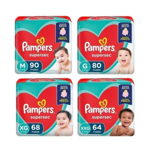 Fralda Pampers Supersec