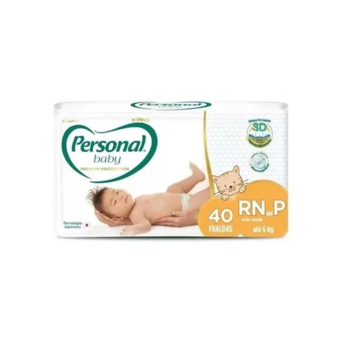 Fralda Personal Baby Premium Protection RN até P 40 unidades