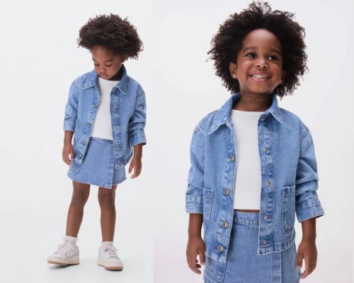 jaqueta Jeans toddler Hering (Tam. 1 ao 3)