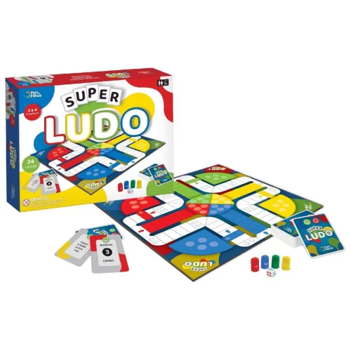 Jogo Super Ludo Pais & Filhos