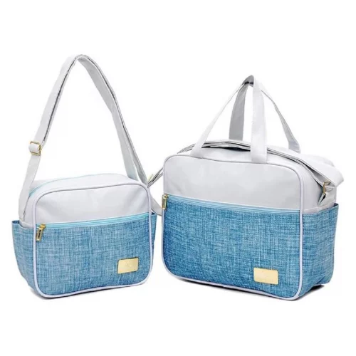 Kit Bolsa e Frasqueira, Baby Nut