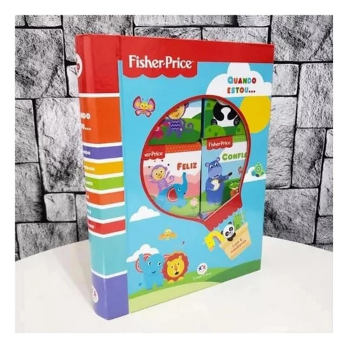 Kit livrinhos Fisher-Price - Quando estou... (Com 6 mini livrinhos)